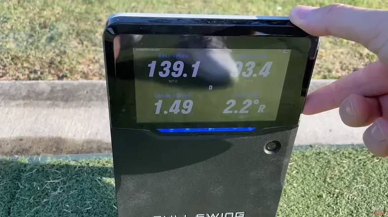 Bryson's Launch Monitor golf simulator