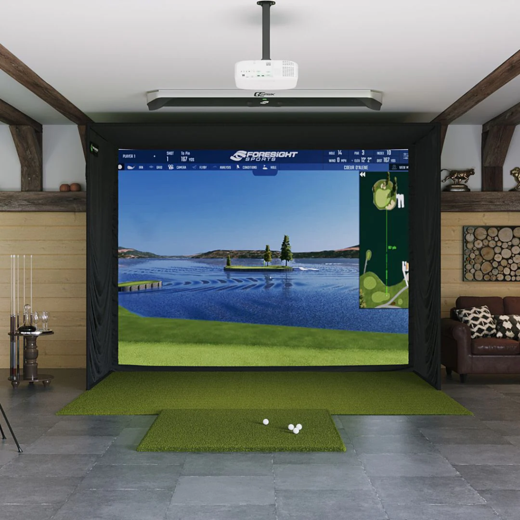 Best Retractable Simulators golf simulator