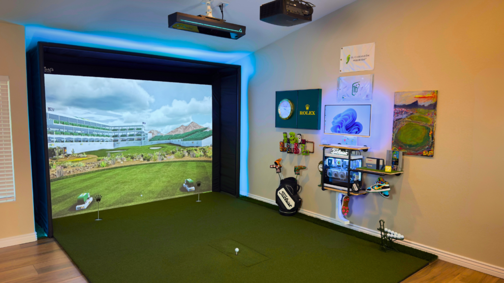 TruGolf Apogee Golf Simulator Indoors