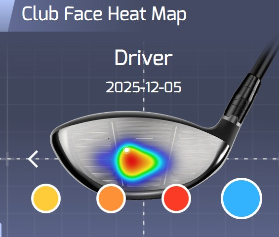 Bryson's Launch Monitor indoor golf setup