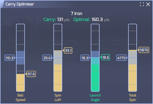 Bryson's Launch Monitor golf simulator