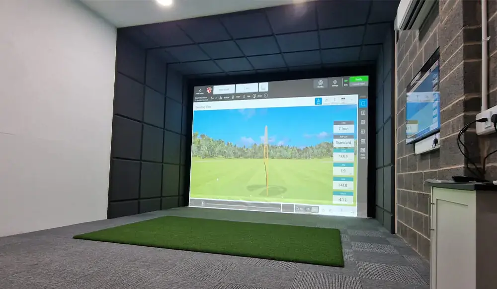 Best Retractable Simulators golf simulator