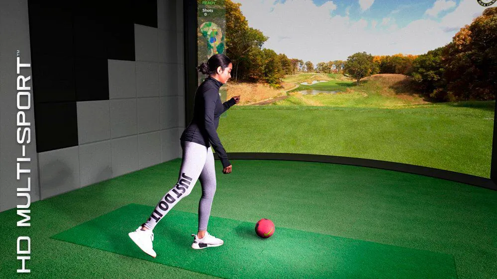 HD Golf simulator trusted by tour professionals