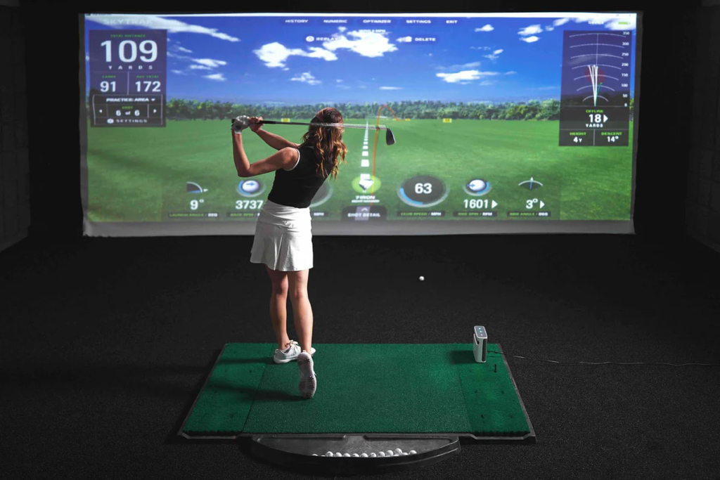 Golf Simulator Turf Guide golf simulator