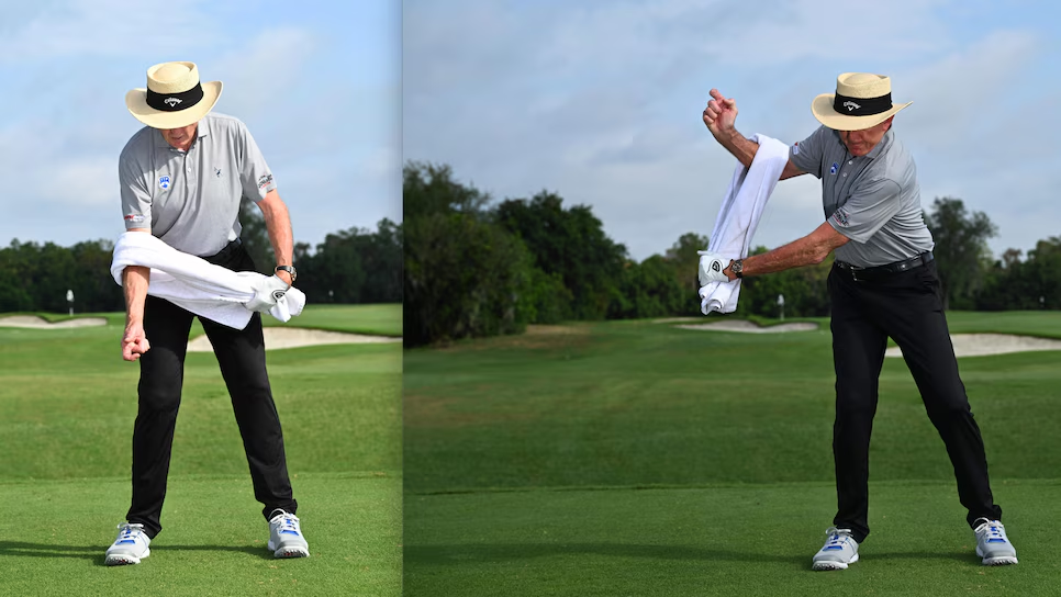 Towel Under Arm Drill