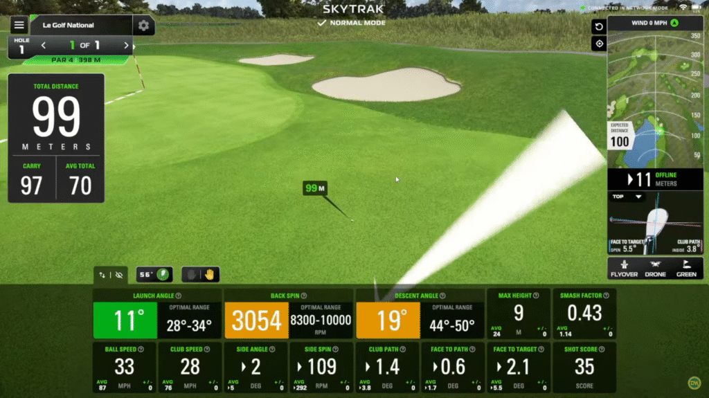 Bryson's Launch Monitor accuracy data comparison