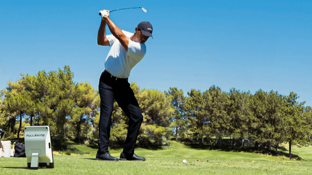 Bryson's Launch Monitor golf simulator