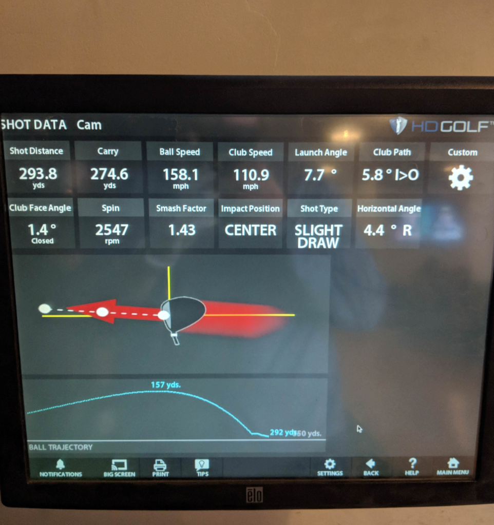 Bryson's Launch Monitor accuracy data comparison