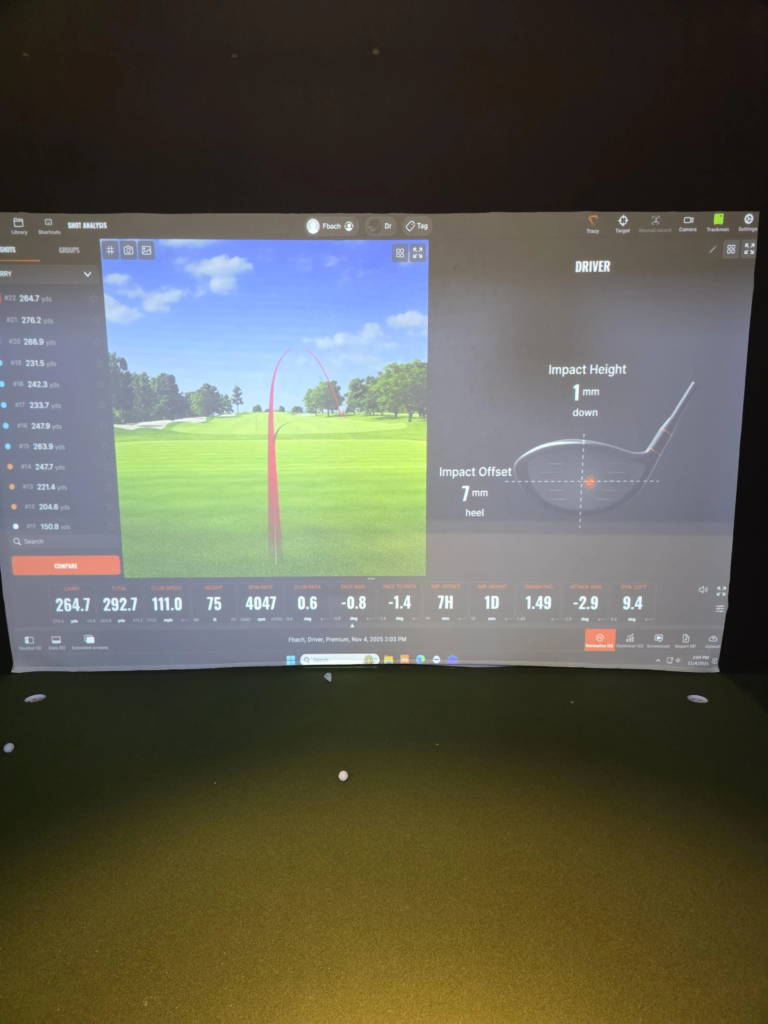 TrackMan iO vs TrackMan 4 indoor golf setup